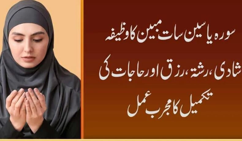 Surah Yaseen Seven Mubeen Wazifa